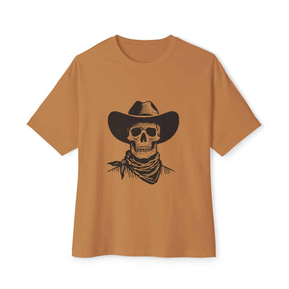 Outlaw Skull Unisex Oversized Boxy Tee image 18