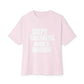 Graphic Print Unisex Oversized Boxy Tee - POD0036 image 4