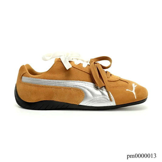 PM Speedcat Lace-up Honey Silver Shoes Sneakers - pm0000013 image 0