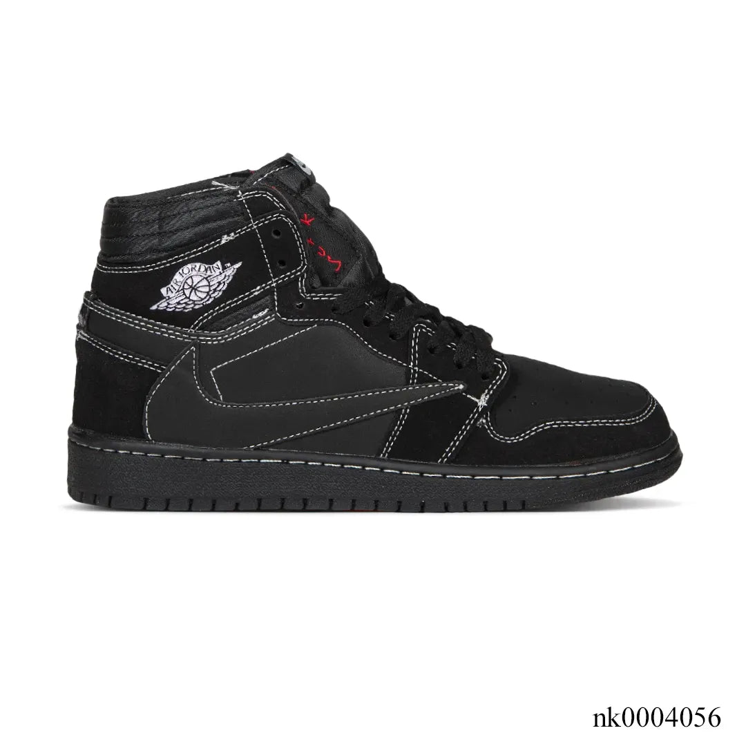 Travis Scott x AJ 1 High Black Phantom Shoes Sneakers - nk0004056 image 1