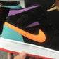 AJ 1 Mid What The Multi-Color Shoes Sneakers - nk0001747 image 7