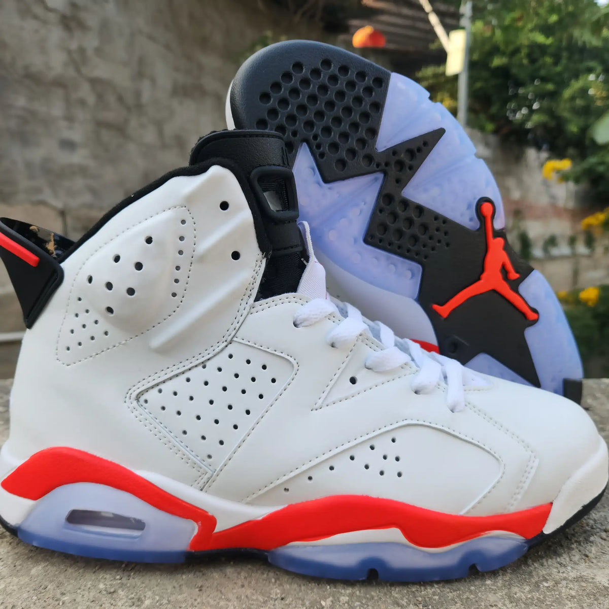 AJ 6 “White Infrared” Shoes Sneakers – nk0005615 image 7