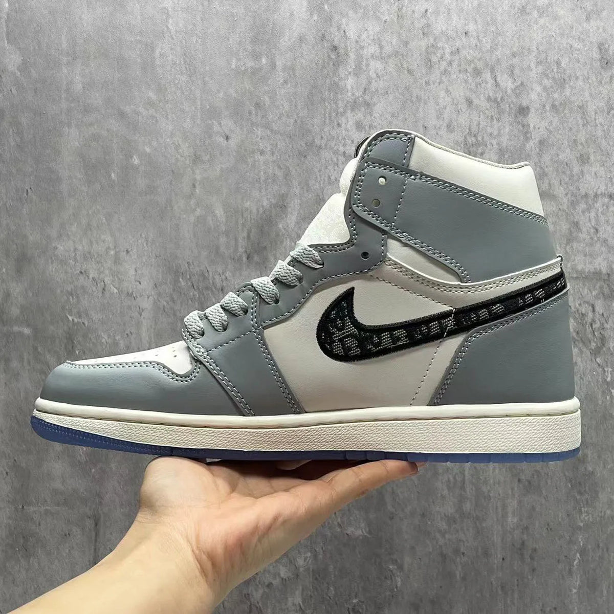 AJ 1 Retro High Dior Shoes Sneakers - nk0005153 image 5