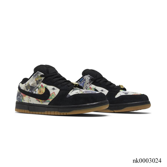 SB Dunk Lows x Supreme "RAMMELLZEE" Shoes Sneakers - nk0003024 image 2