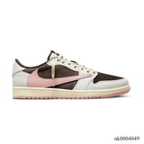 Travis Scott x AJ 1 Low Dark Pony Shoes Sneakers - nk0004049 image 0