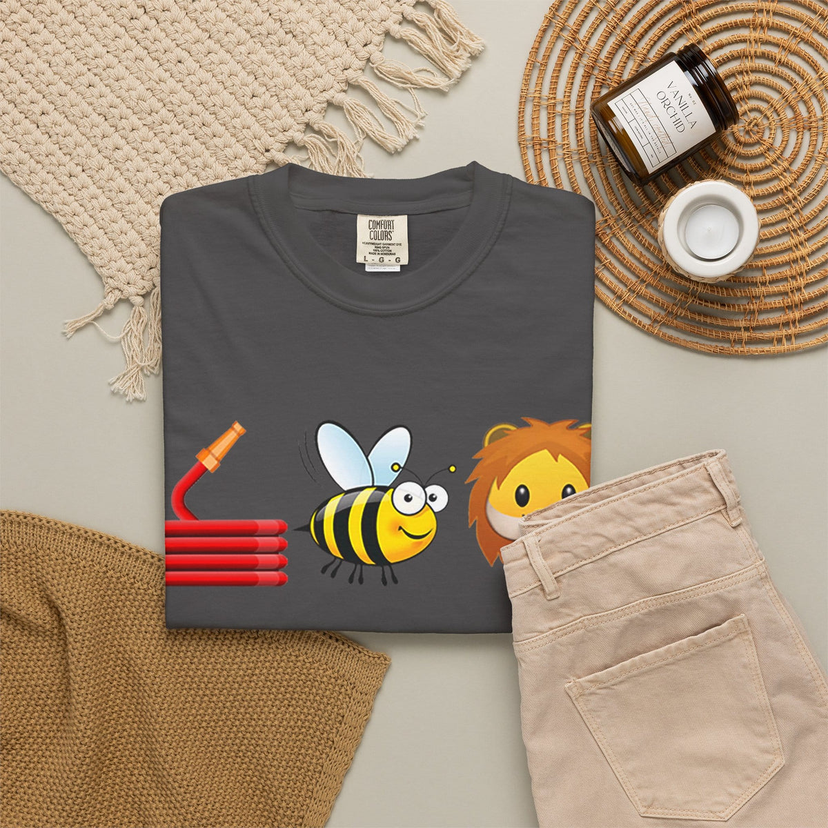 Bee Unisex Garment-Dyed T-shirt image 51
