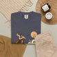 Halloween Basketball Skeleton Unisex Garment-Dyed T-shirt image 137