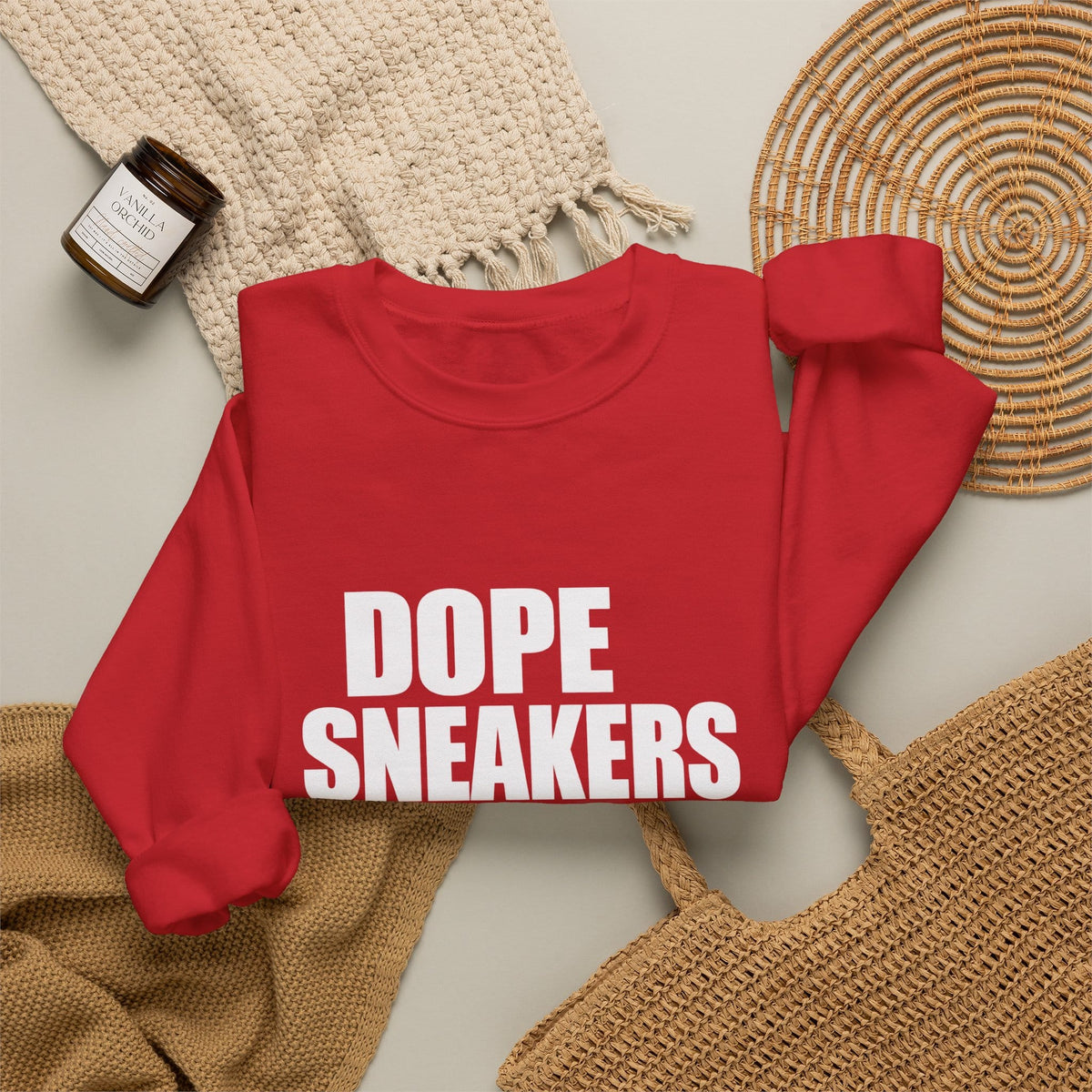 Graphic Print Crewneck Sweatshirt - POD0036 image 11