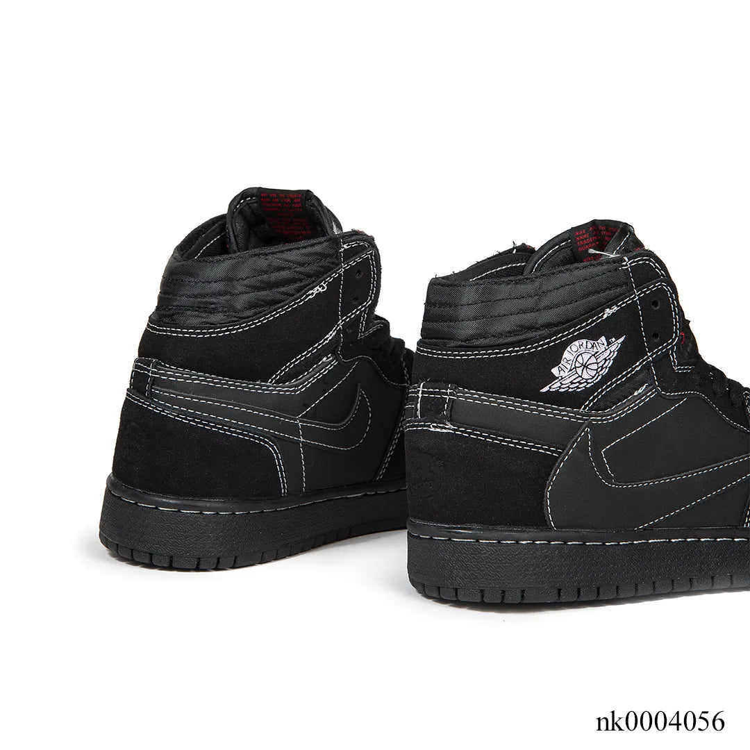 Travis Scott x AJ 1 High Black Phantom Shoes Sneakers - nk0004056 image 3