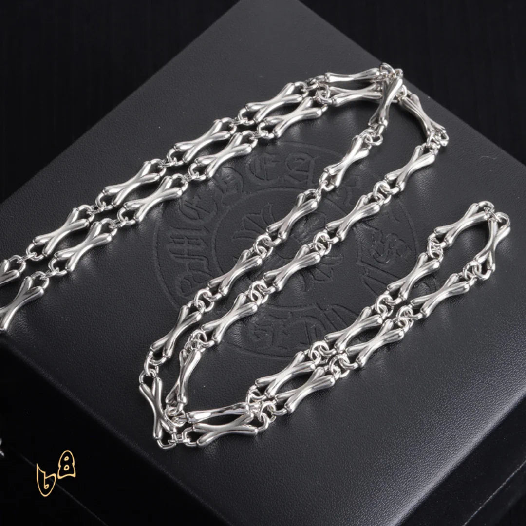 CH Bone Chain Necklace - CH0042 image 3