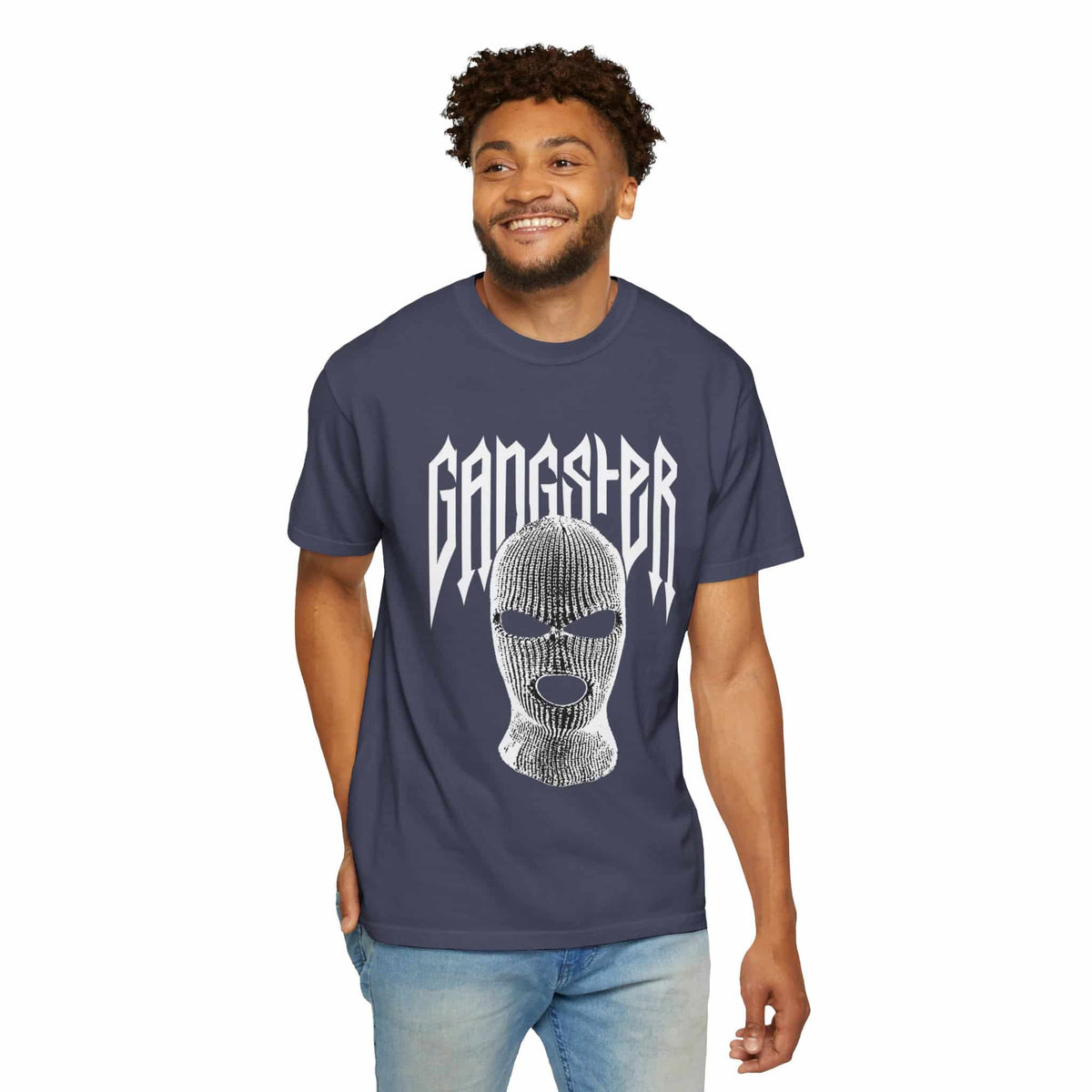 Gangster Mask Unisex Garment-Dyed T-shirt image 73
