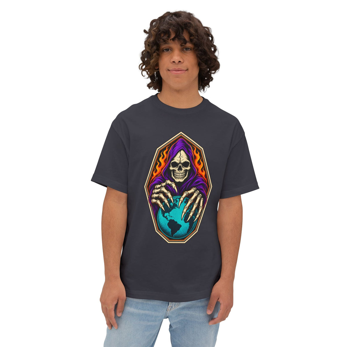 Soul Keeper Unisex Oversized Boxy Tee image 34