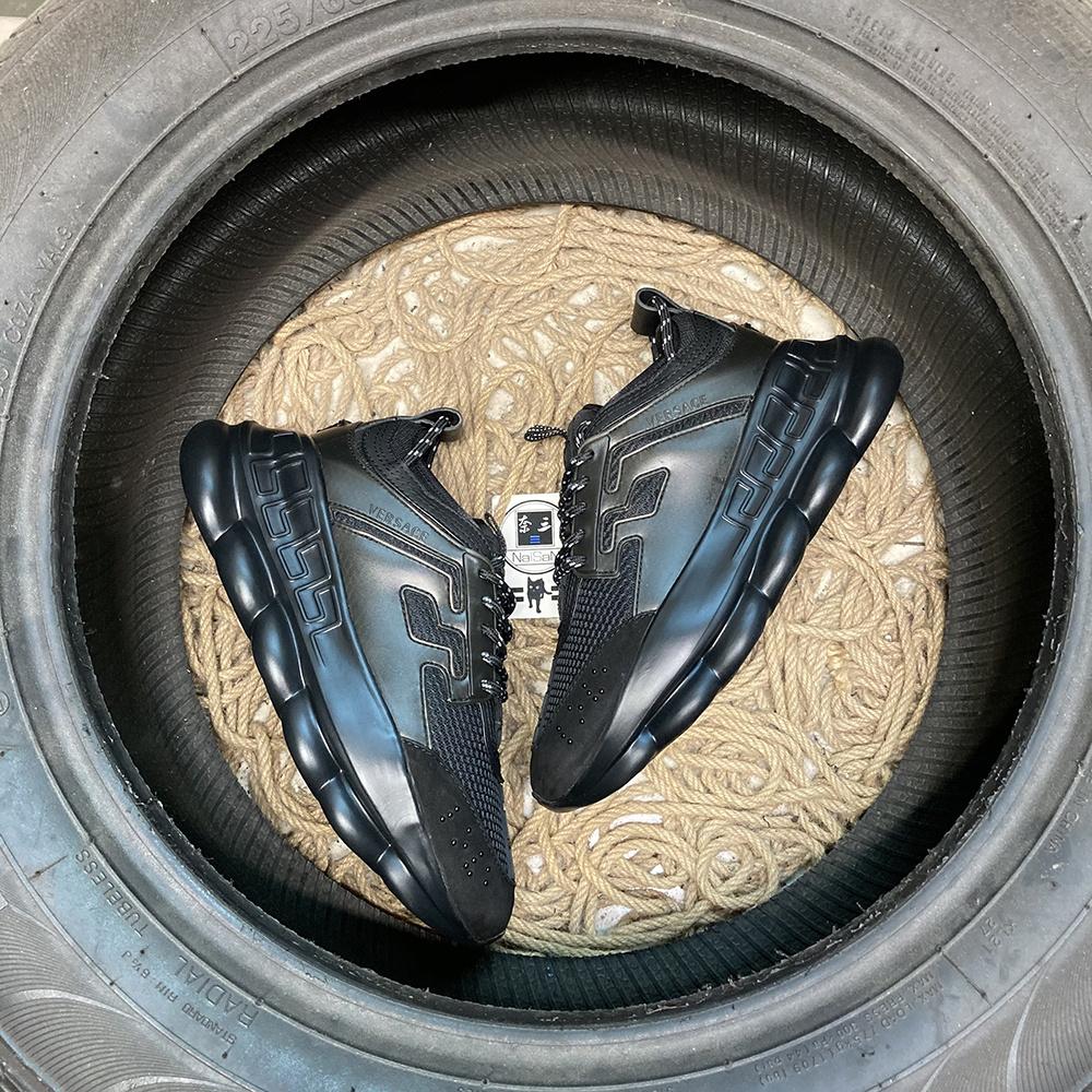 Chain Reaction Full Black Shoes Sneakers - ve0000001 image 7