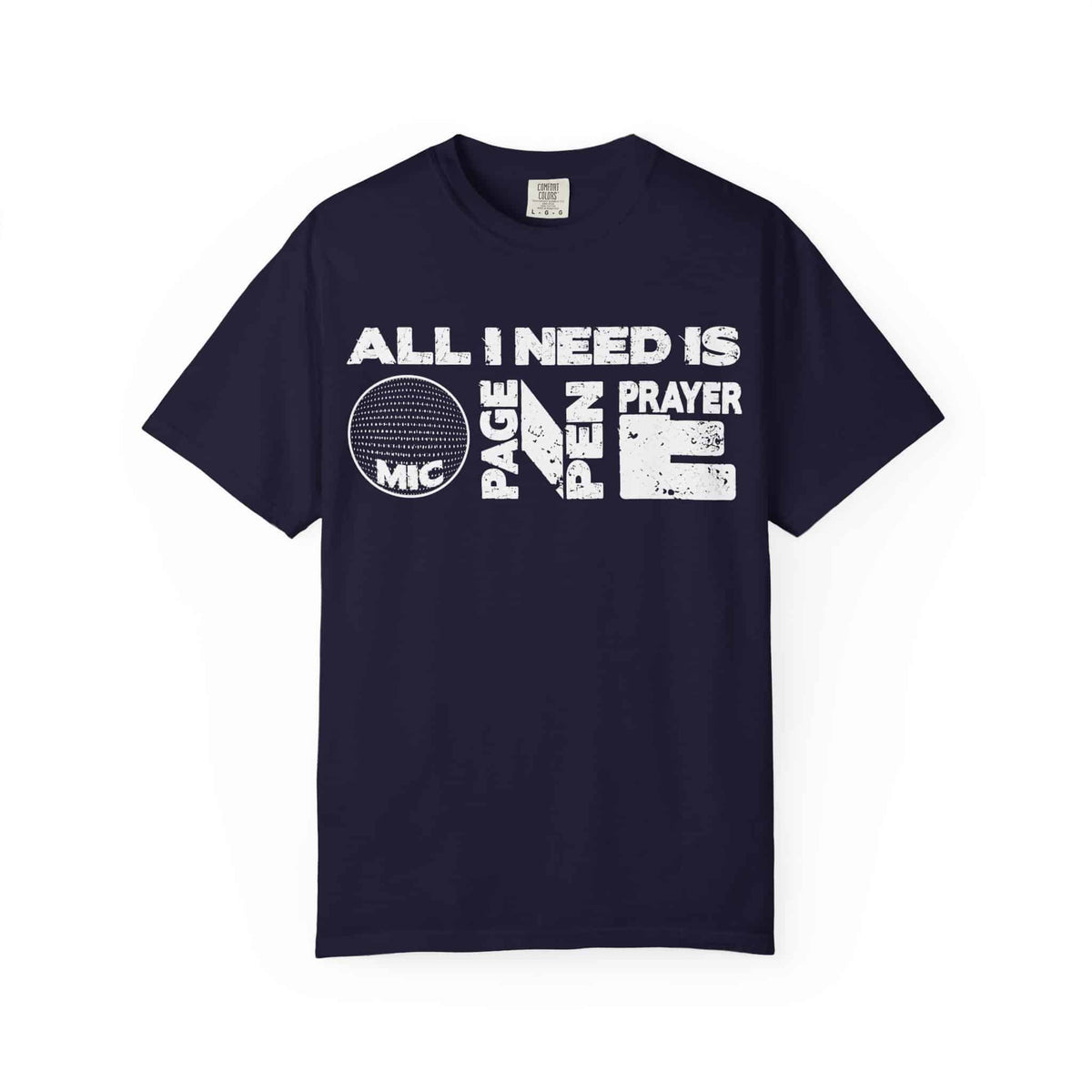 ALL_I_NEED_IS Unisex Garment-Dyed T-shirt image 44