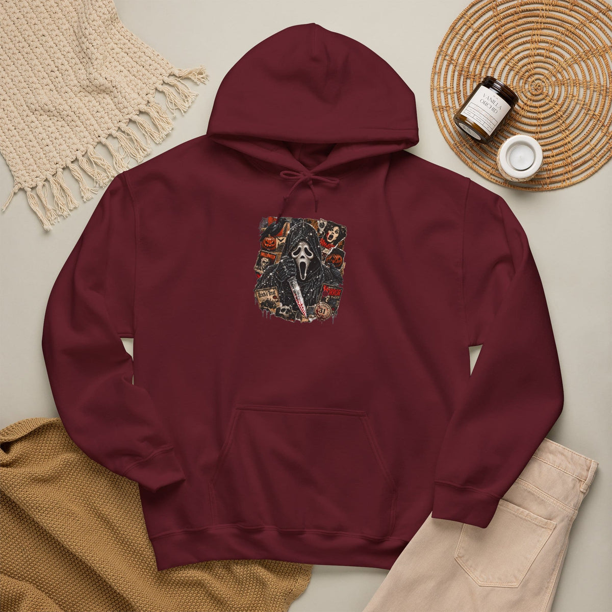 Halloween Horror Hooded Sweatshirt image 88