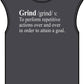 Grind Definition Unisex Garment-Dyed Muscle Tee image