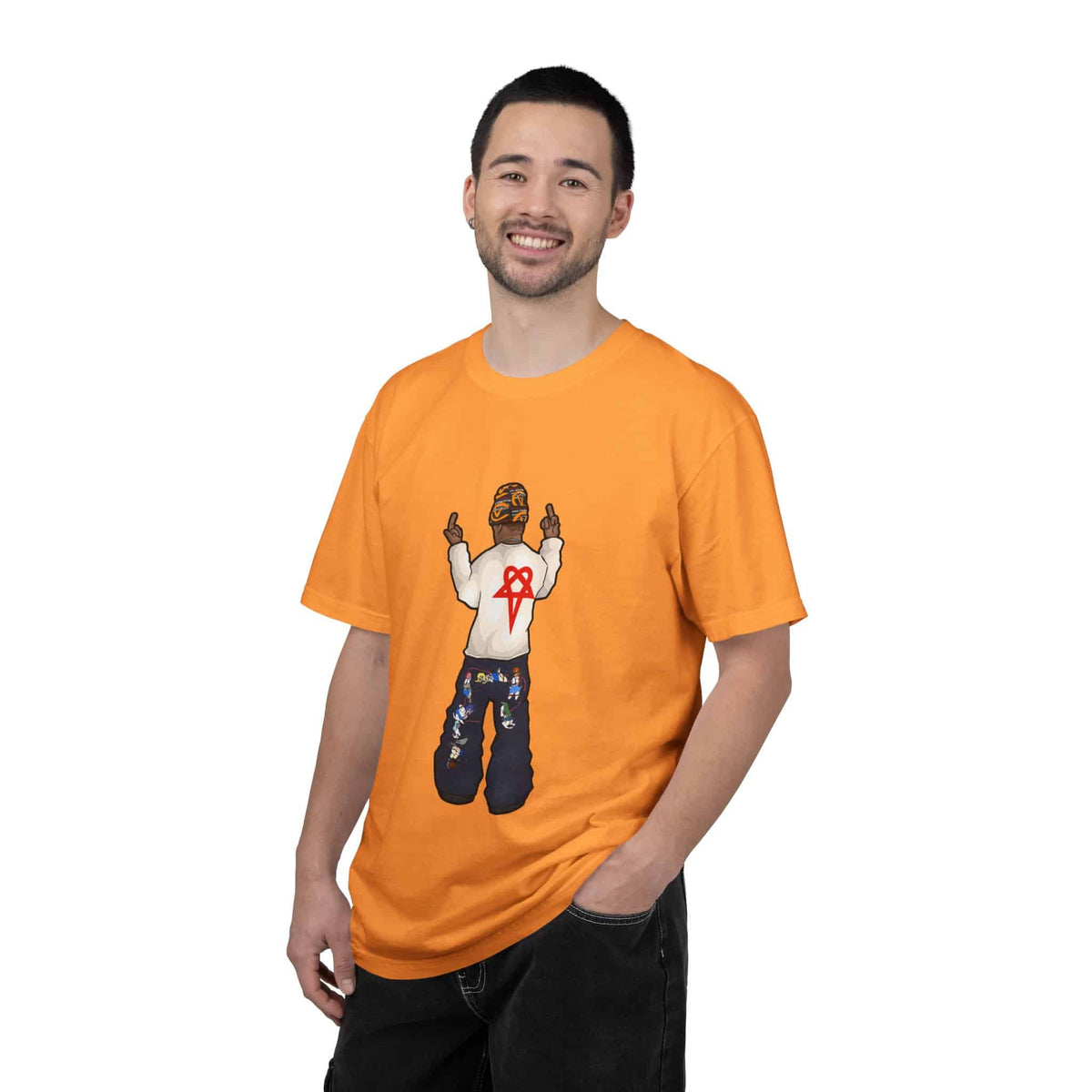 Rebel Attitude Unisex Garment-Dyed T-shirt image 46