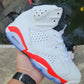 AJ 6 “White Infrared” Shoes Sneakers – nk0005615 image 3