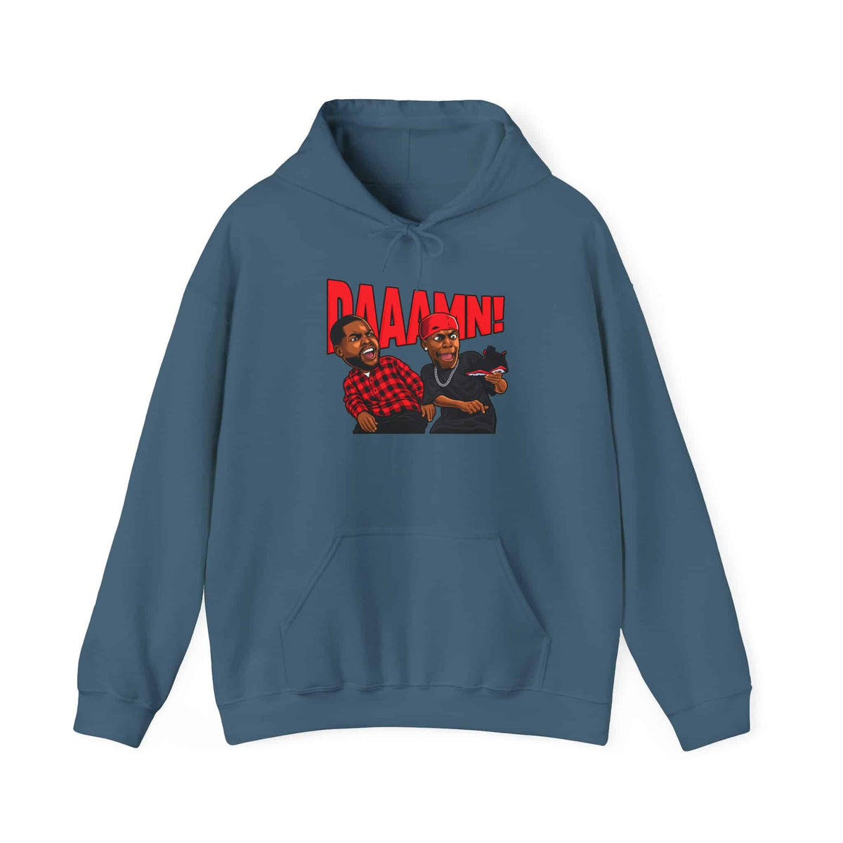 Graphic Print Hooded Sweatshirt - POD0035 image 24