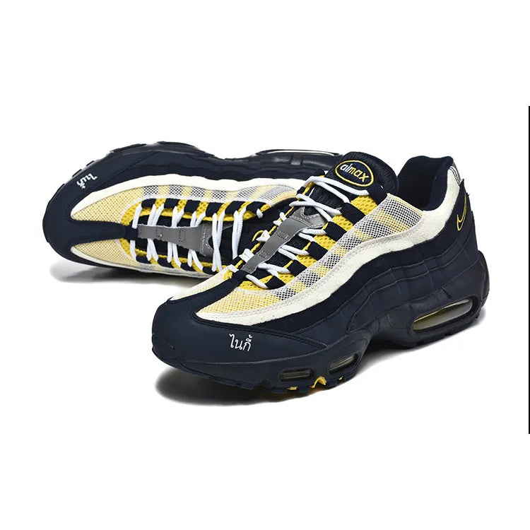 Eric Koston x AM 95 SB Obsidian Speed Yellow Shoes Sneakers - nk0004600 image 4