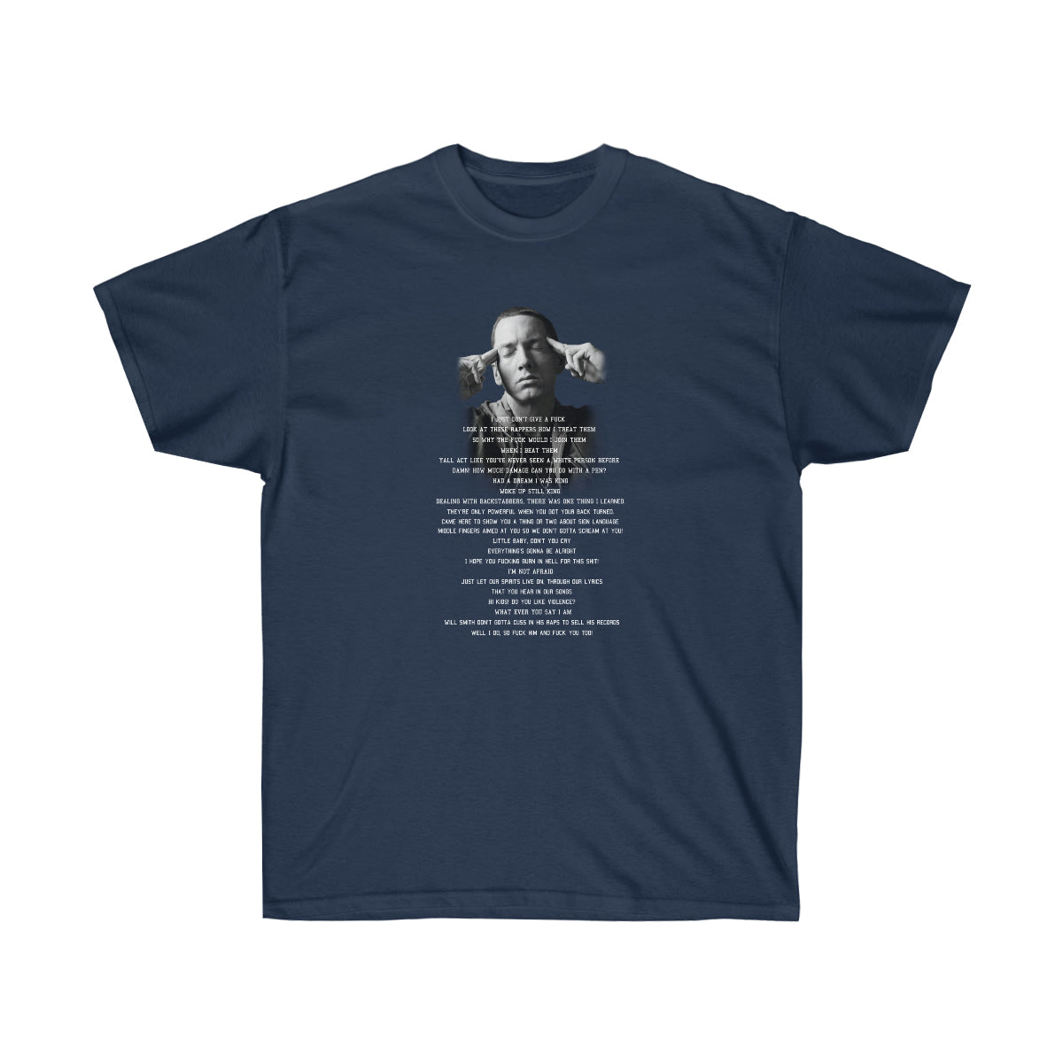 Had Dream I Was A King Men T-Shirt - Navy, L image