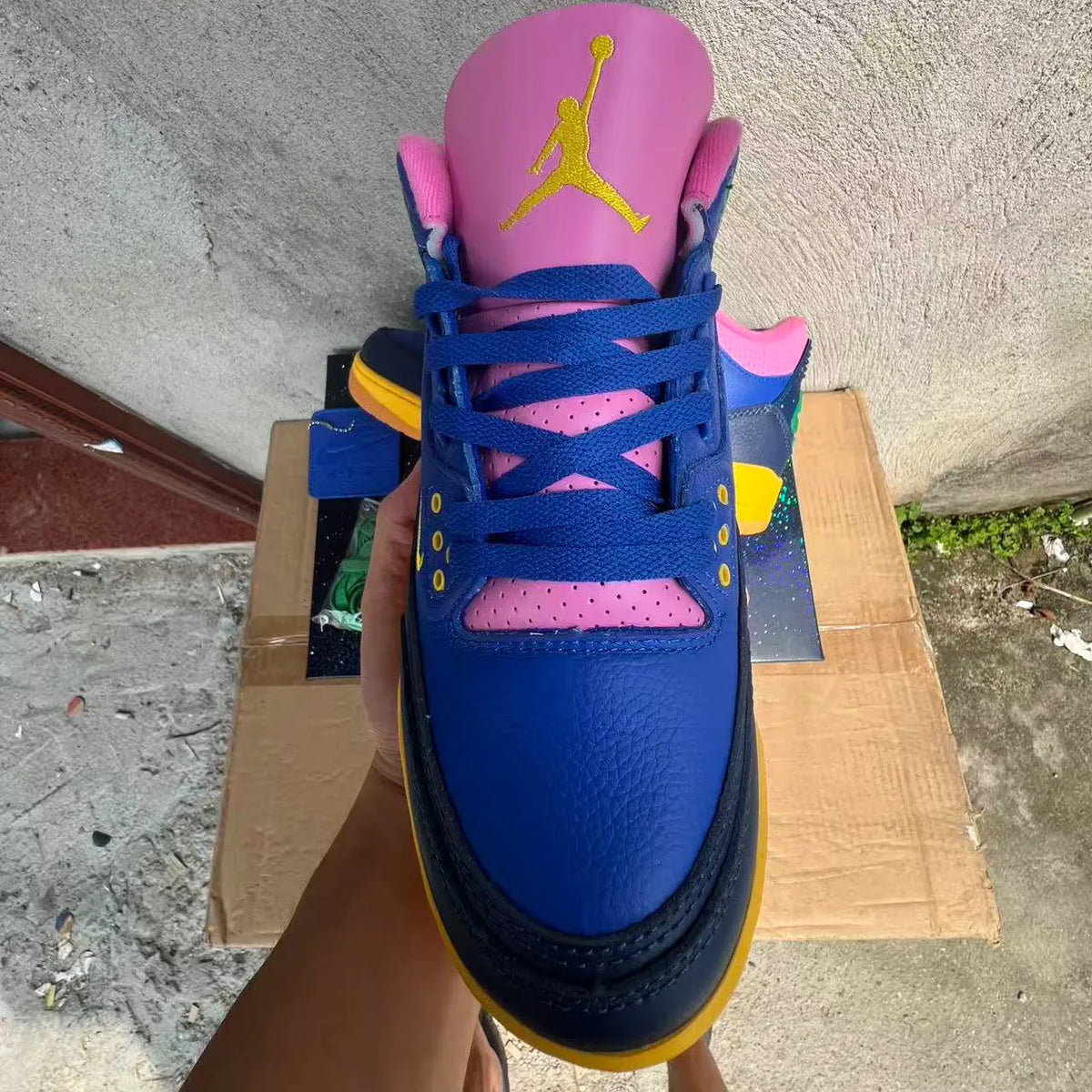AJ 3 Retro OG "Brazil" Shoes Sneakers – nk0005280 image 9