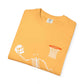 Halloween Basketball Skeleton Unisex Garment-Dyed T-shirt image 42