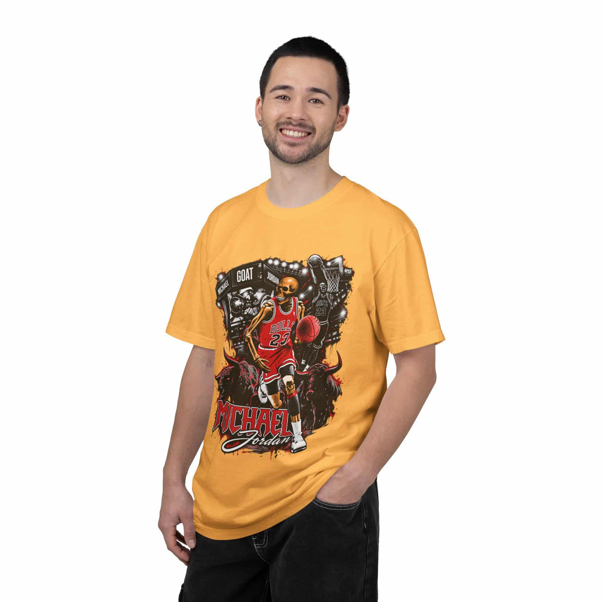 Chicago Legend 23 Unisex Garment-Dyed T-shirt image 32