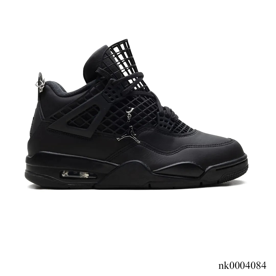 [Premium] AJ 4 NET Black Shoes Sneakers - nk0004084 image 0