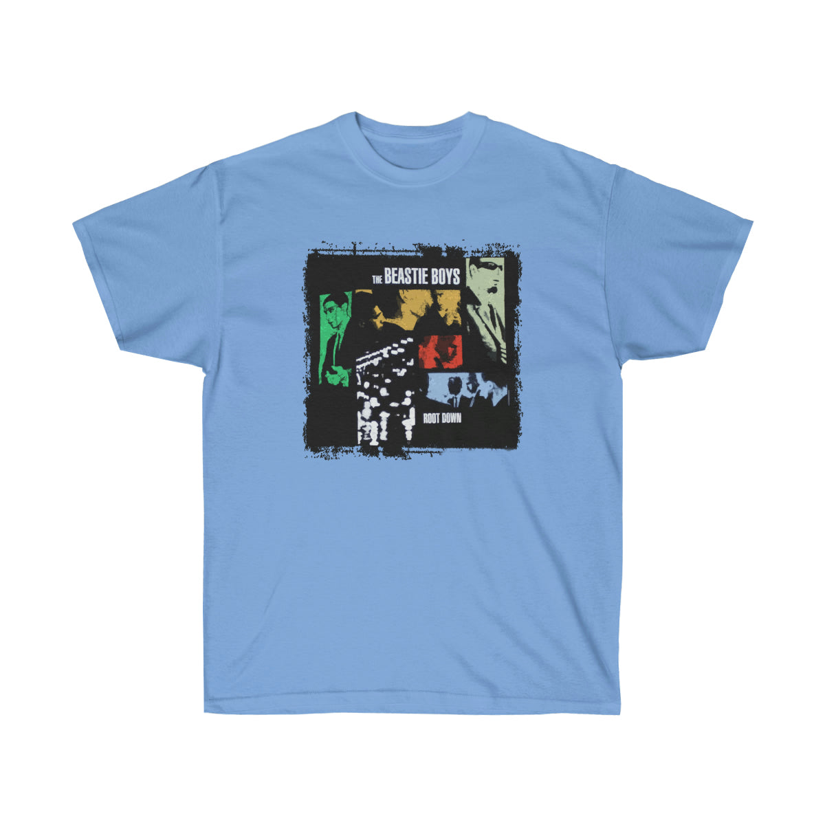 The Beasite Boys Root Down Men T-Shirt - Carolina Blue, L image