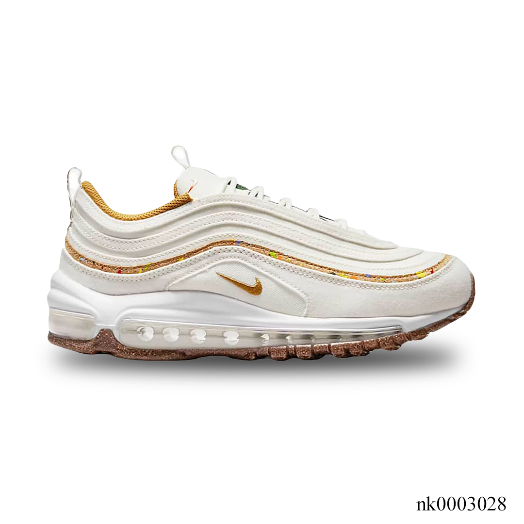 AM 97 Sail Wheat Shoes Sneakers - nk0003028 image 1