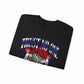 Graphic Print Crewneck Sweatshirt - POD0037 image 2