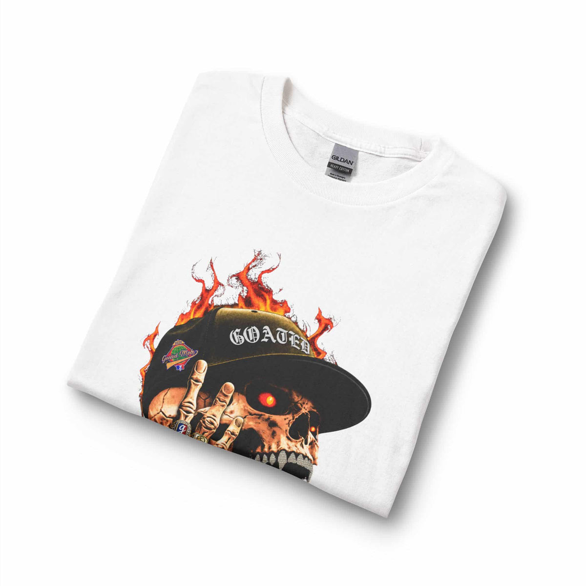 GOATED Skull Long Sleeve T-Shirt image 6