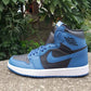 AJ 1 High OG Dark Marina Blue Shoes Sneakers - nk0001745 image 2