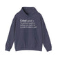 Grind Definition Unisex Heavy Blend™ Hooded Sweatshirt - M, Heather Sport Dark Navy image