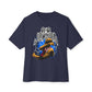 Airborne Legend Unisex Oversized Boxy Tee - Navy, 2XL image
