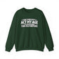 Graphic Print Crewneck Sweatshirt - POD0034 image
