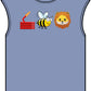 Bee Unisex Garment-Dyed Muscle Tee image