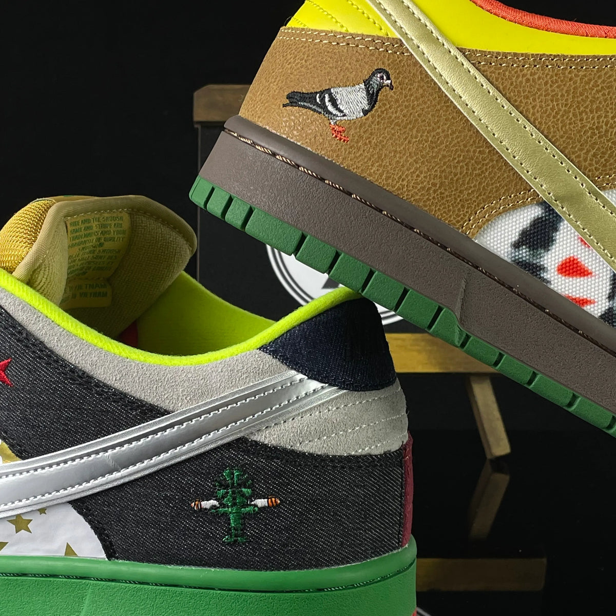 SB Dunk Low What The Dunk Shoes Sneakers - nk0003336 image 22