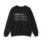 Grind Definition Crewneck Sweatshirt image