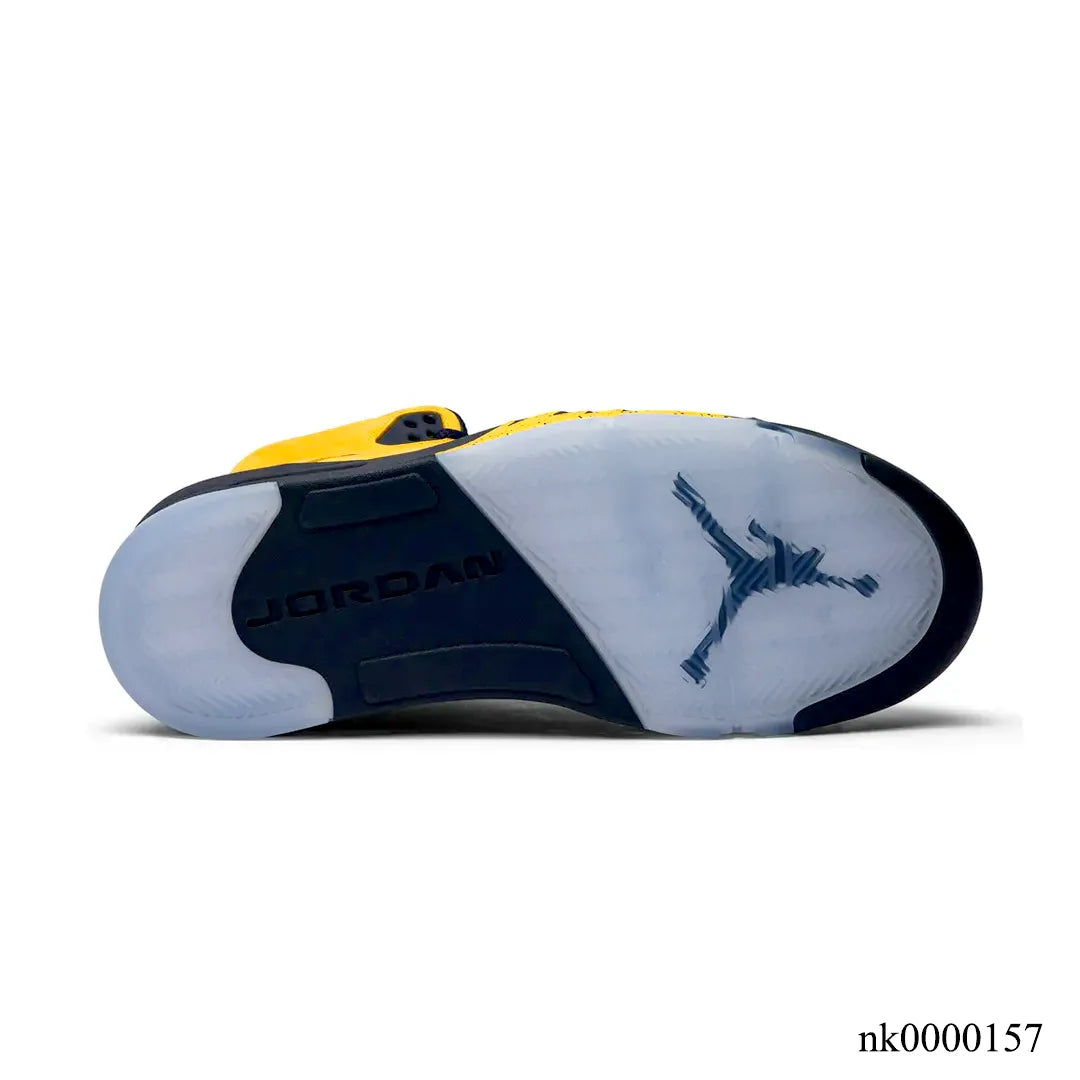 AJ 5 Retro Michigan (2019) Shoes Sneakers - nk0000157 image 4