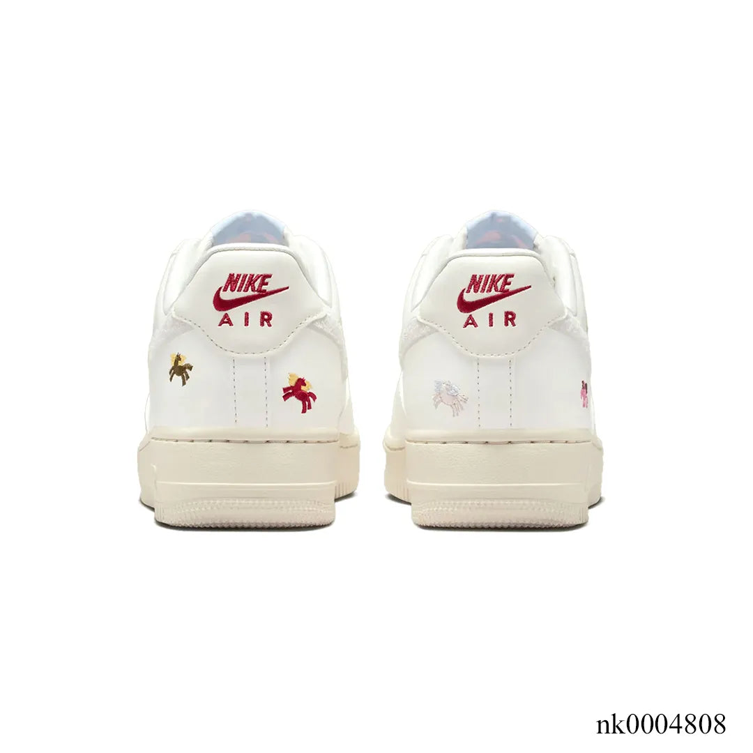 Air Force 1 Chenille Swoosh Year Of The Horse Shoes Sneakers - nk0004808 image 3