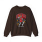 Graphic Print Crewneck Sweatshirt - POD0038 image