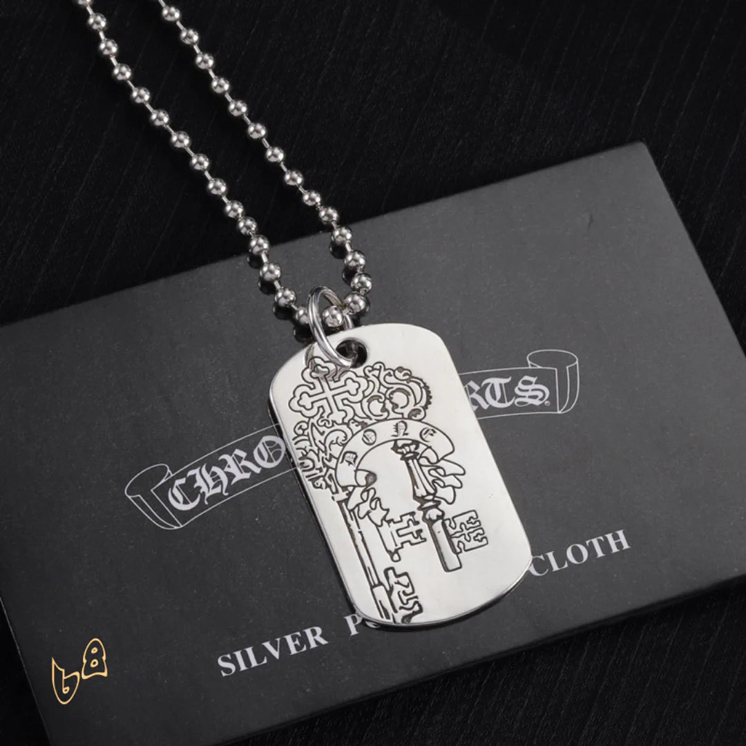 CH Dog Tag Necklace - CH0020 image 5