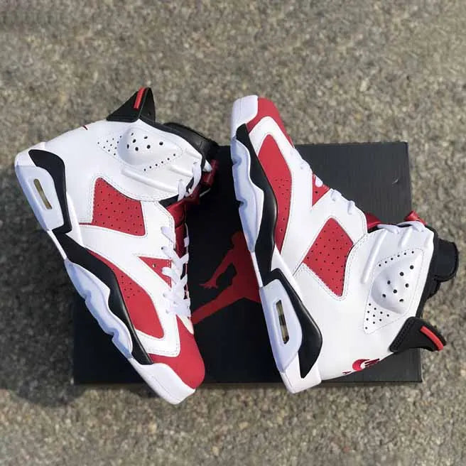 AJ 6 Carmine Shoes Sneakers - nk0000858 image 7