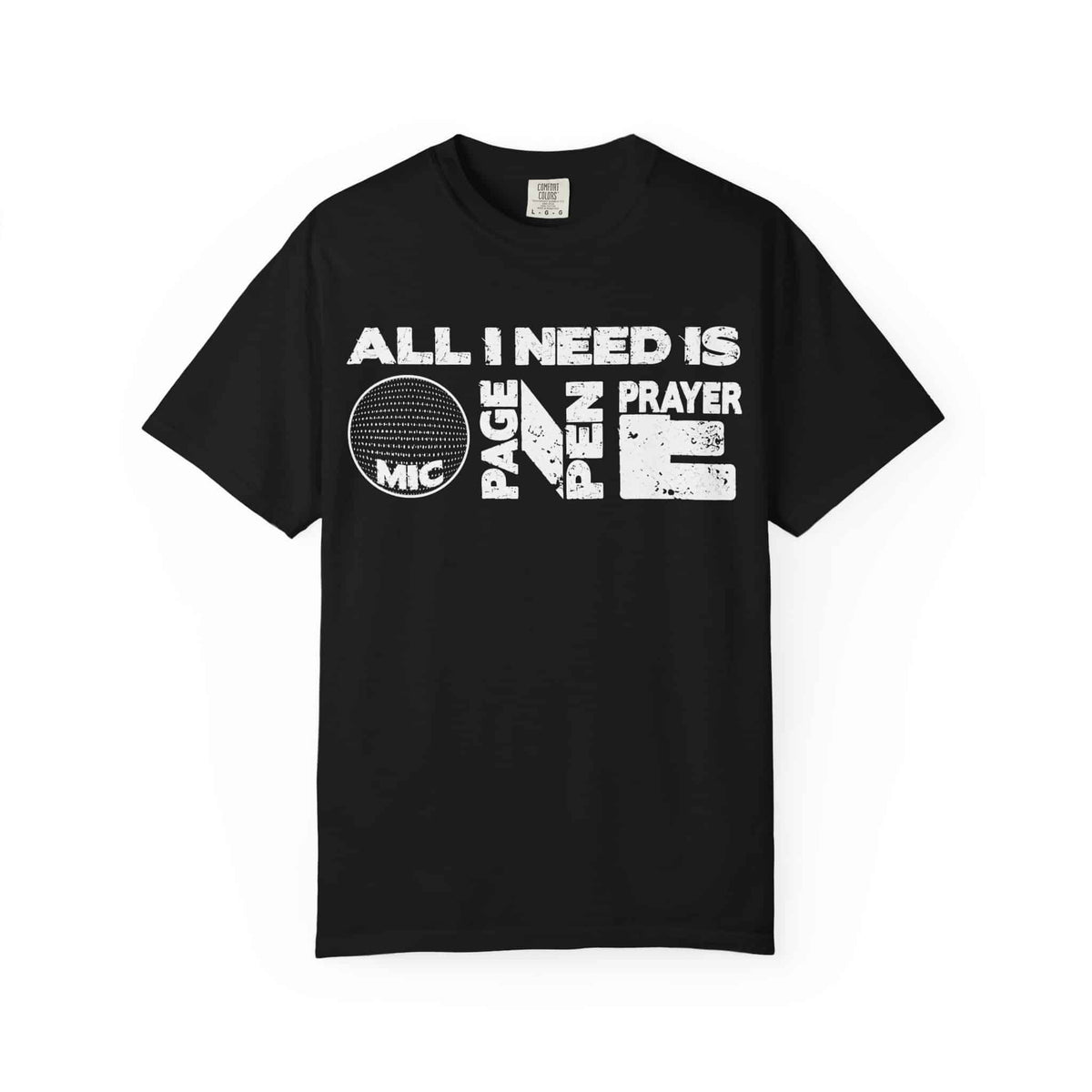 ALL_I_NEED_IS Unisex Garment-Dyed T-shirt image 0
