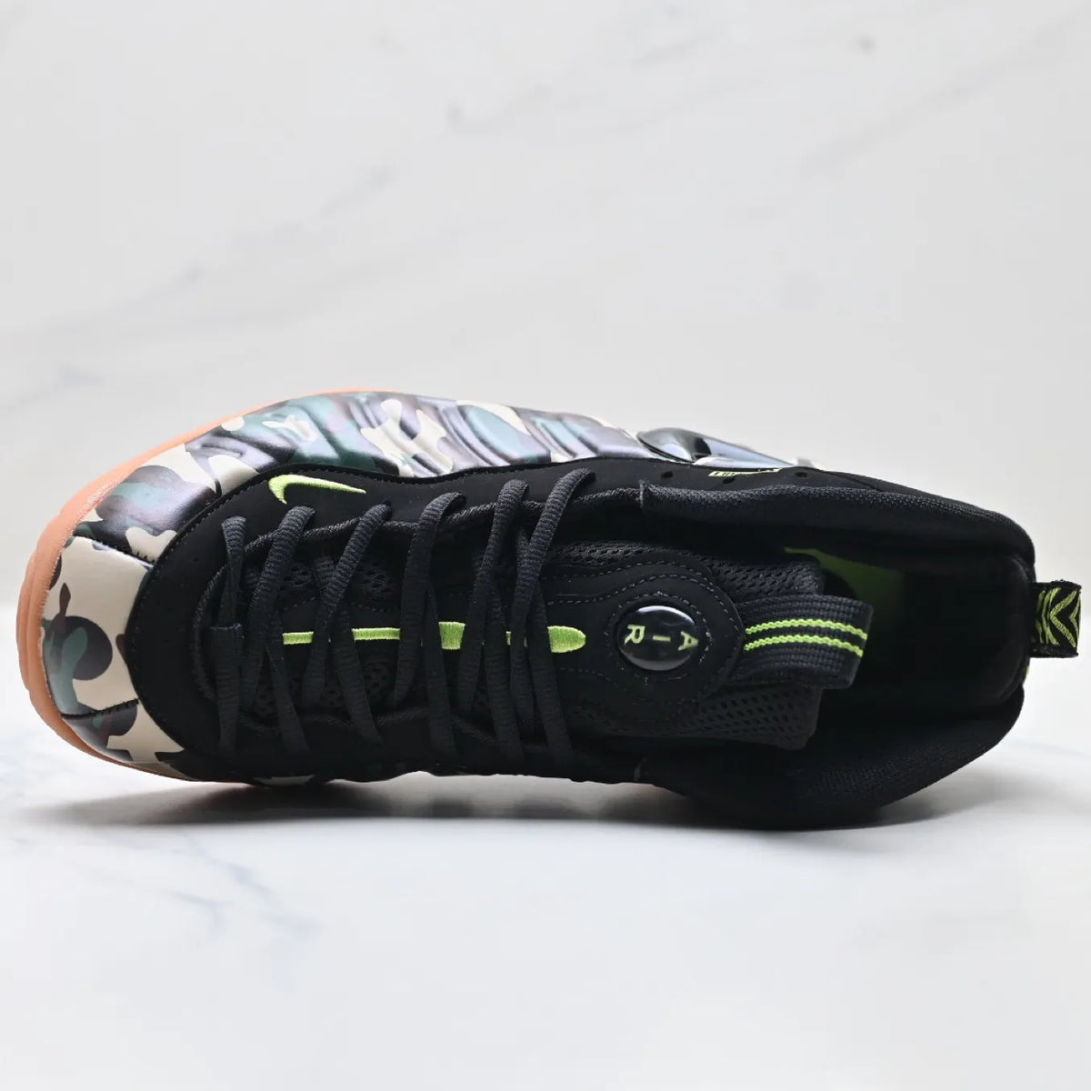 Air Foamposite Pro Green Camo Shoes Sneakers - nk0004975 image 10
