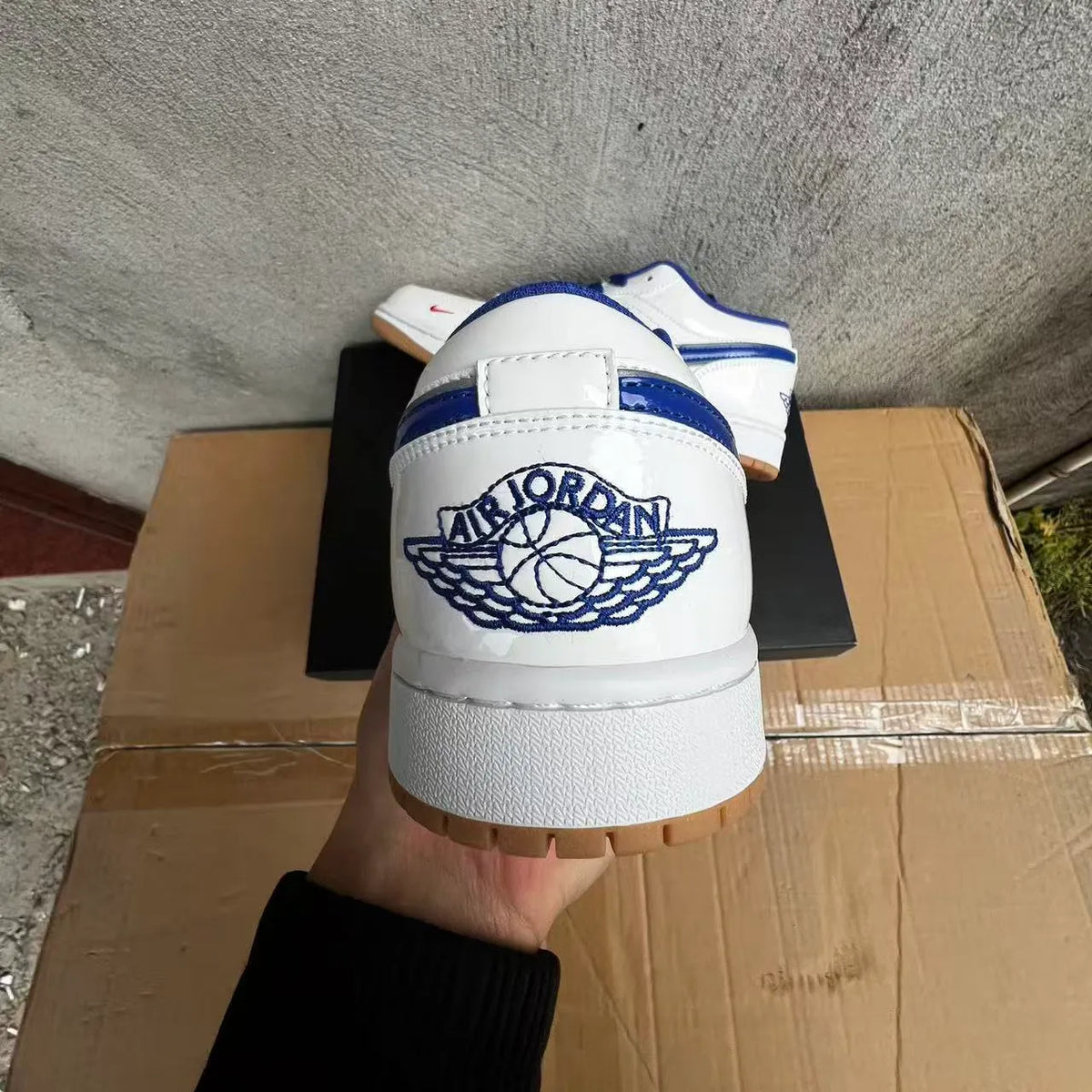 AJ 1 Low Dodgers Shoes Sneakers - nk0005002 image 10