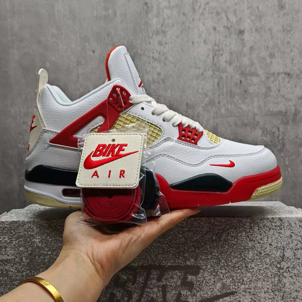 Nigel Sylvester x AJ 4 Sail/ Brick After Brick Shoes Sneakers - nk0004547 image 8