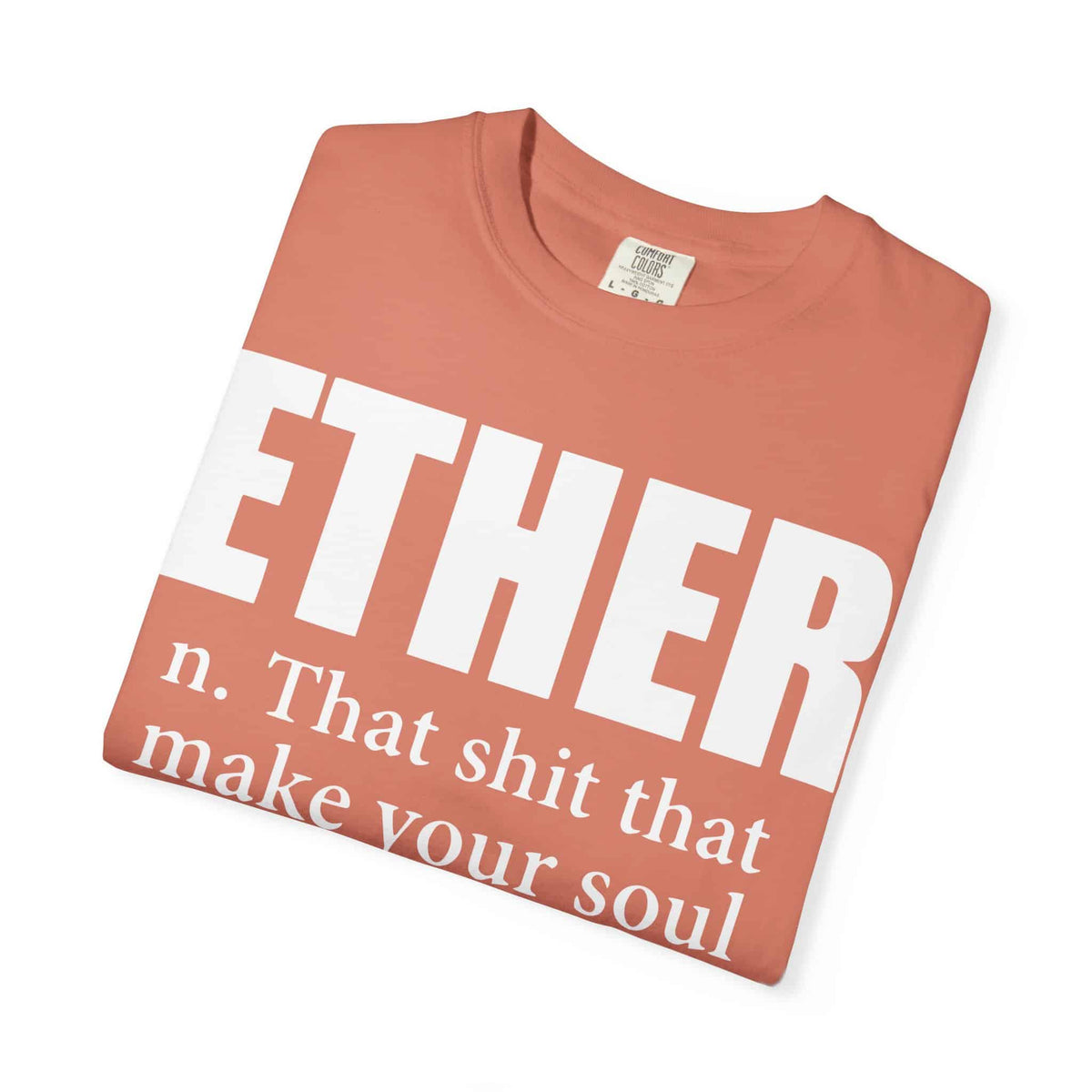 Ether Unisex Garment-Dyed T-shirt image 10
